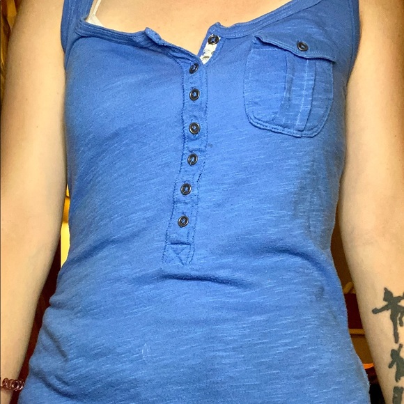 Aeropostale blue tank. - Picture 5 of 5